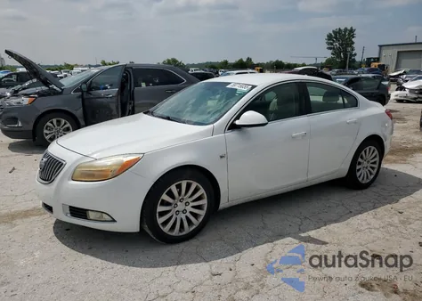 2011 Buick Regal Cxl из США, поврежденный, VIN 2G4GR5EC3B9175304